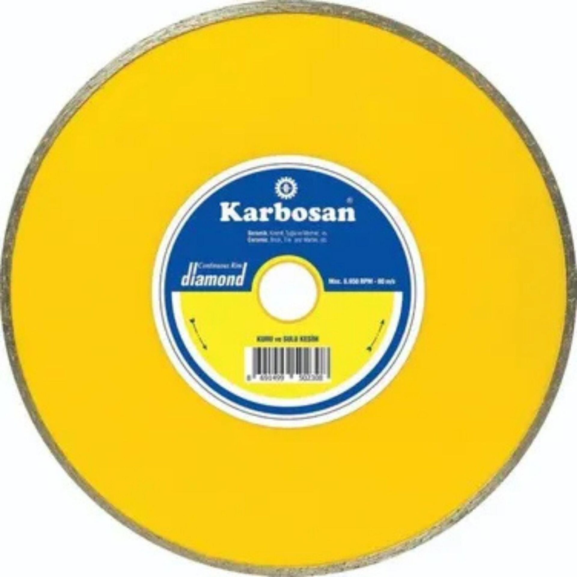 Karbosan 950230 – 230 × 2,4 × 22,23 Sürekli Elmas Kesici Disk