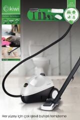 Kiwi Ksc-4255 Çok Fonksiyonlu Buharlı Temizleyici - Buharlı Temizlik Makinası