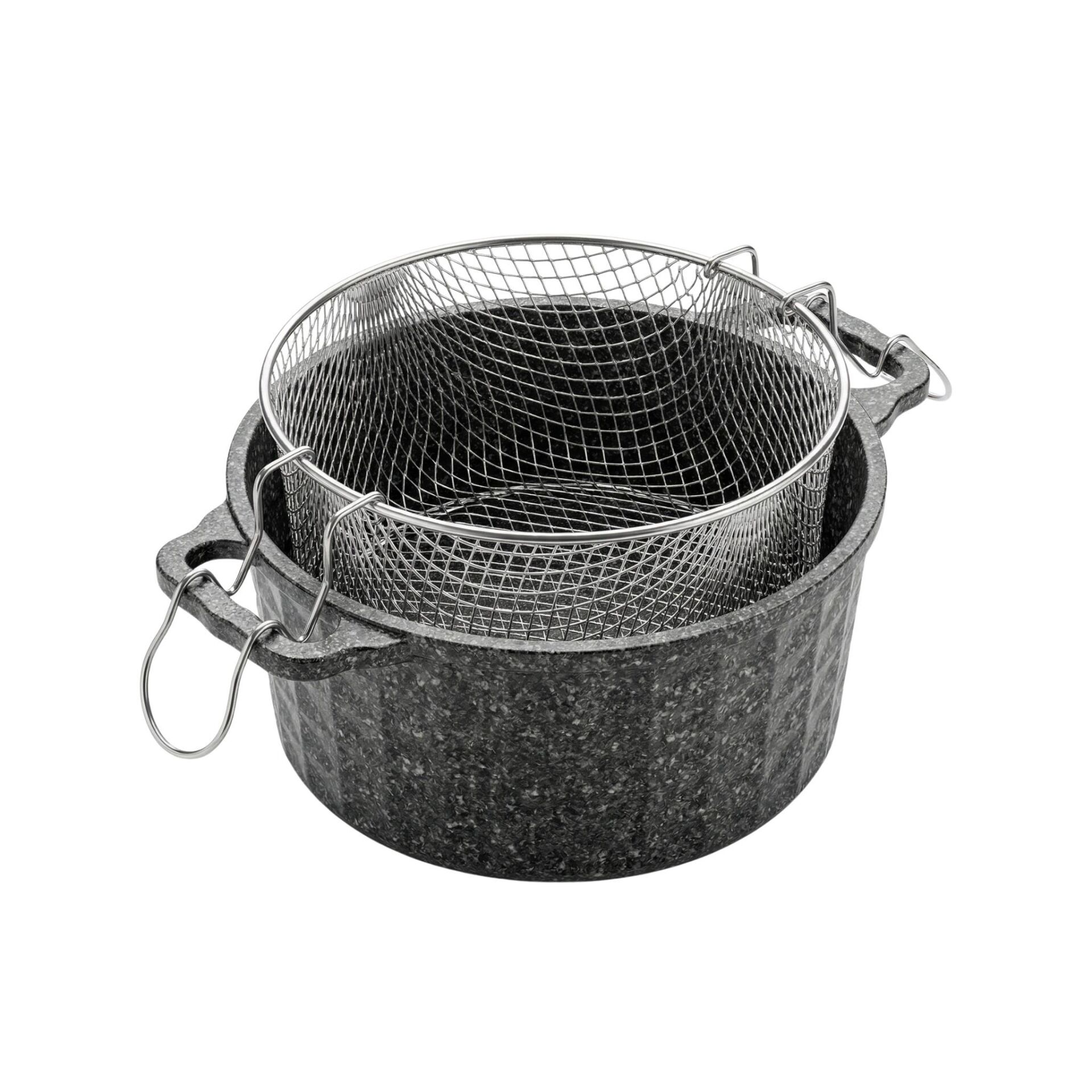 Polochef Crystal Döküm Kızartma Tenceresi 24 cm