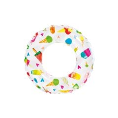 Intex Baskılı Simit 61cm