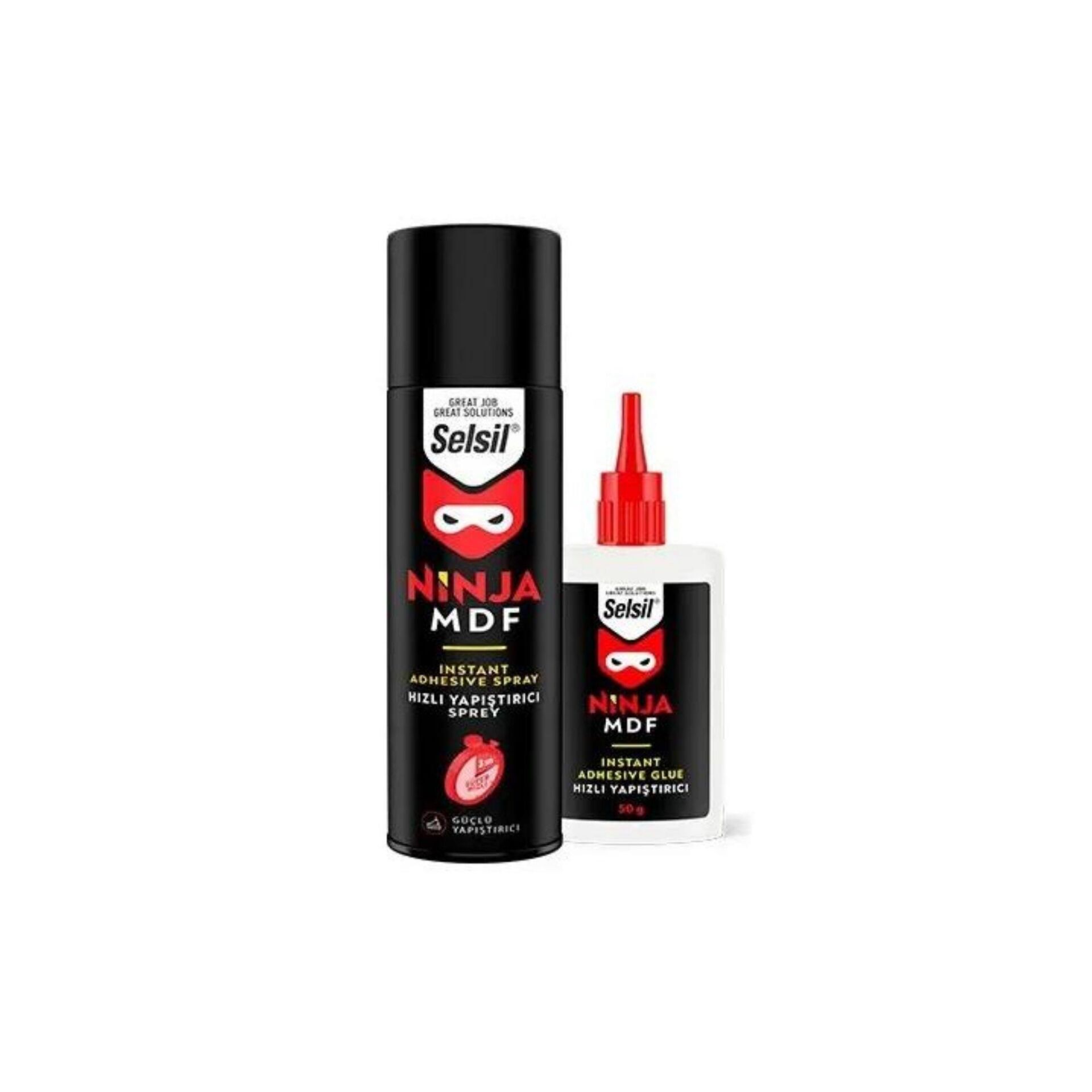 Selsil MDF Hızlı Yapıştırıcı Kit 200 ml