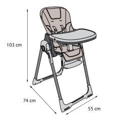 Renolux Sophie La Girafe Mama Sandalyesi Sunrise Füme