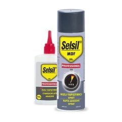 Selsil MDF Hızlı Yapıştırıcı Kit 400 ml