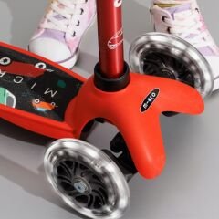 Micro Mini Minilino LED Red Scooter