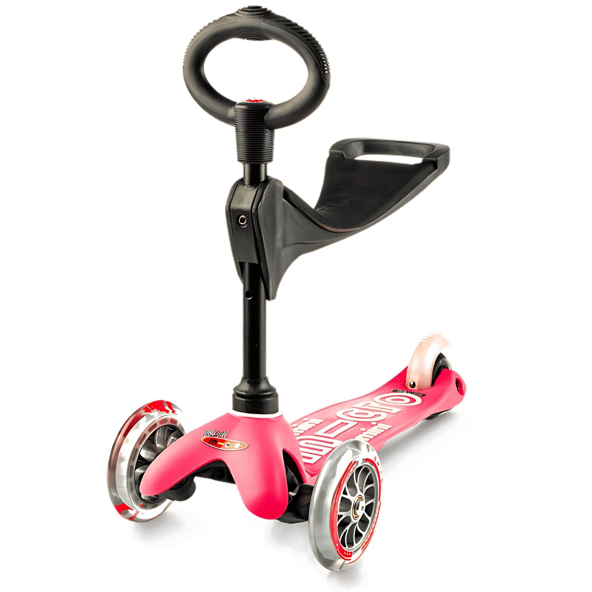 Micro Mini 3in1 Deluxe 3 Tekerlekli Scooter Pink