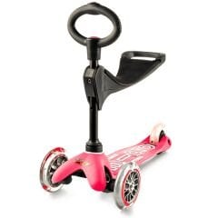 Micro Mini 3in1 Deluxe 3 Tekerlekli Scooter Pink