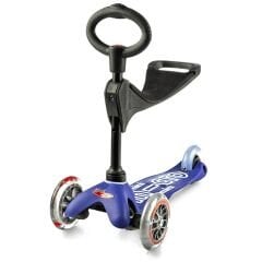 Micro Mini 3in1 Deluxe 3 Tekerlekli Scooter Blue