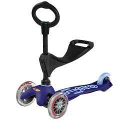 Micro Mini 3in1 Deluxe 3 Tekerlekli Scooter Blue