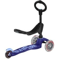 Micro Mini 3in1 Deluxe 3 Tekerlekli Scooter Blue
