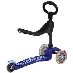 Micro Mini 3in1 Deluxe 3 Tekerlekli Scooter Blue