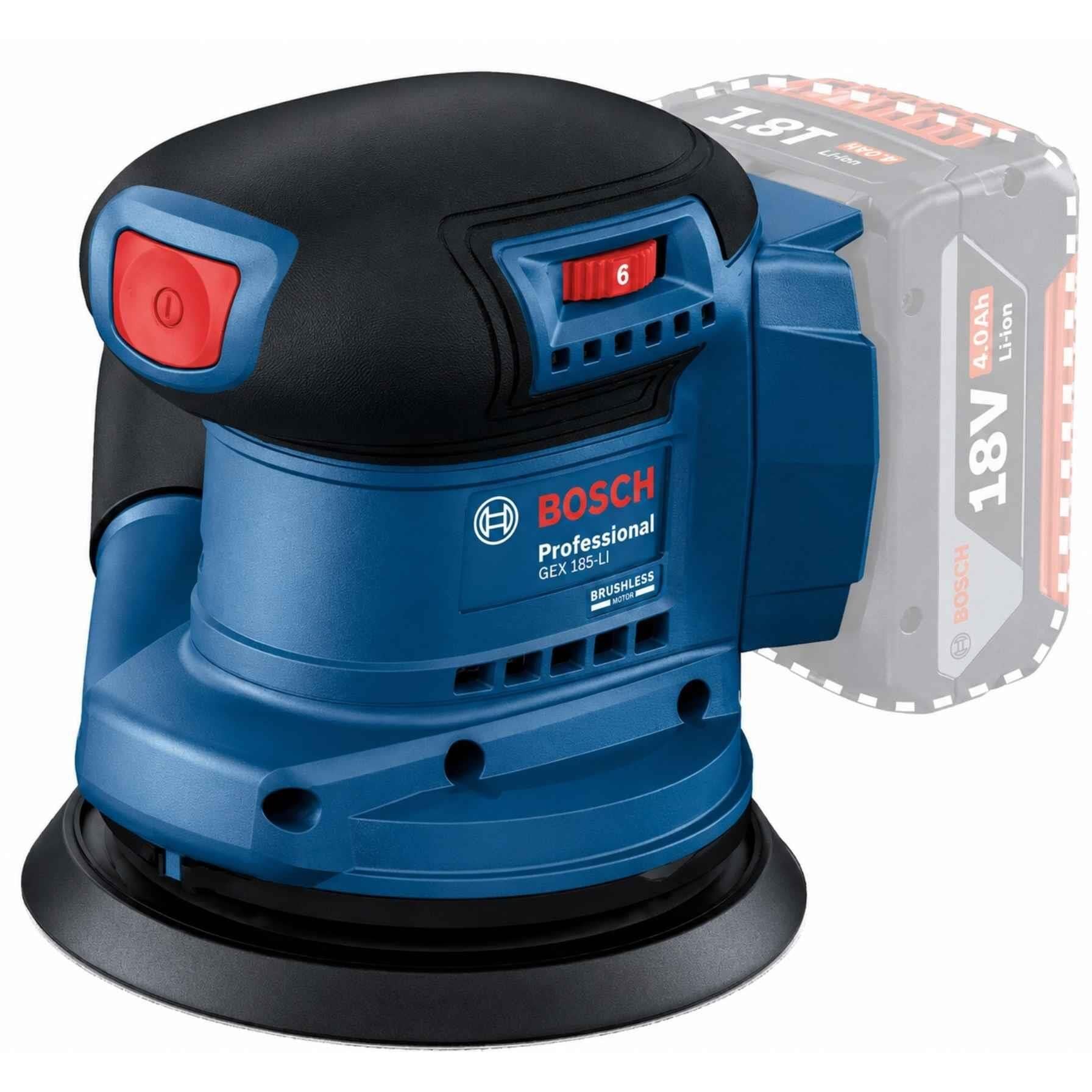 Bosch Gex 185-lı Eksantrik Zımpara Makinesi Solo