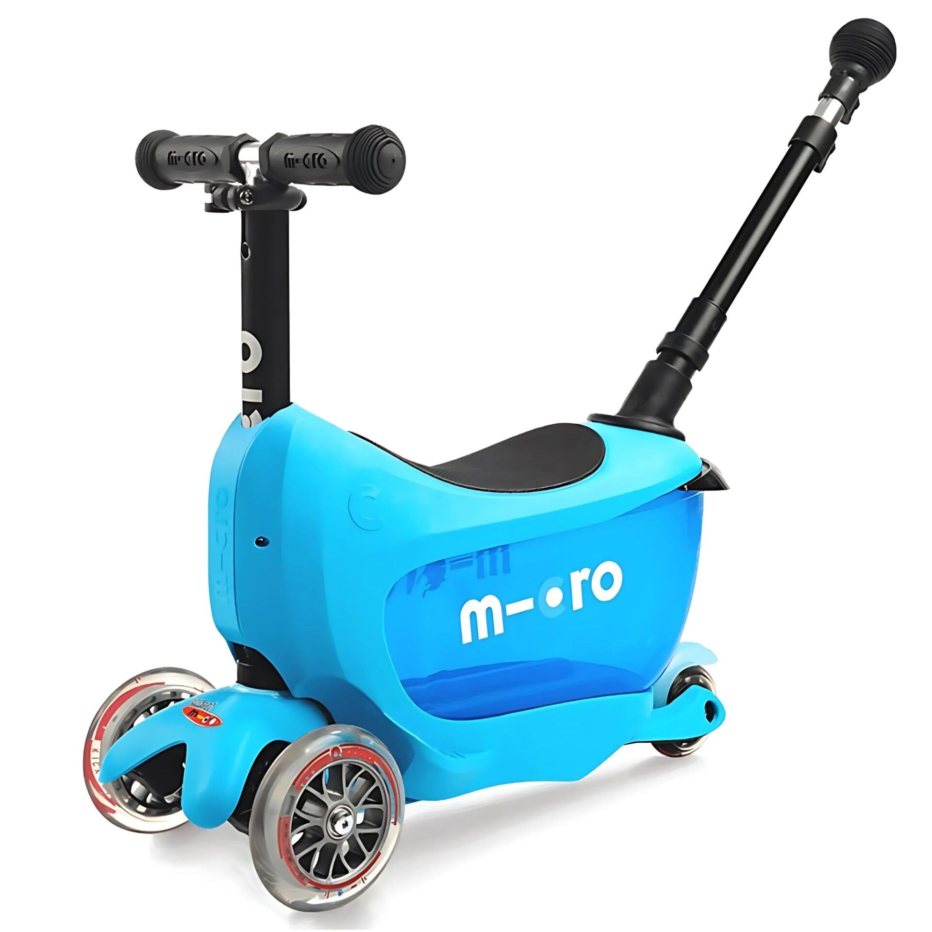 Micro Mini2go Deluxe Plus 3 Tekerlekli Scooter Blue