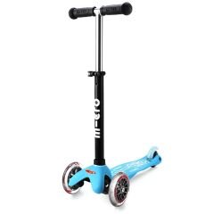 Micro Mini2go Deluxe Plus 3 Tekerlekli Scooter Blue