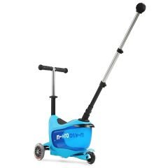 Micro Mini2go Deluxe Plus 3 Tekerlekli Scooter Blue