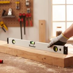 Kenito Aluminyum Su Terazisi Mastarlı 400 mm