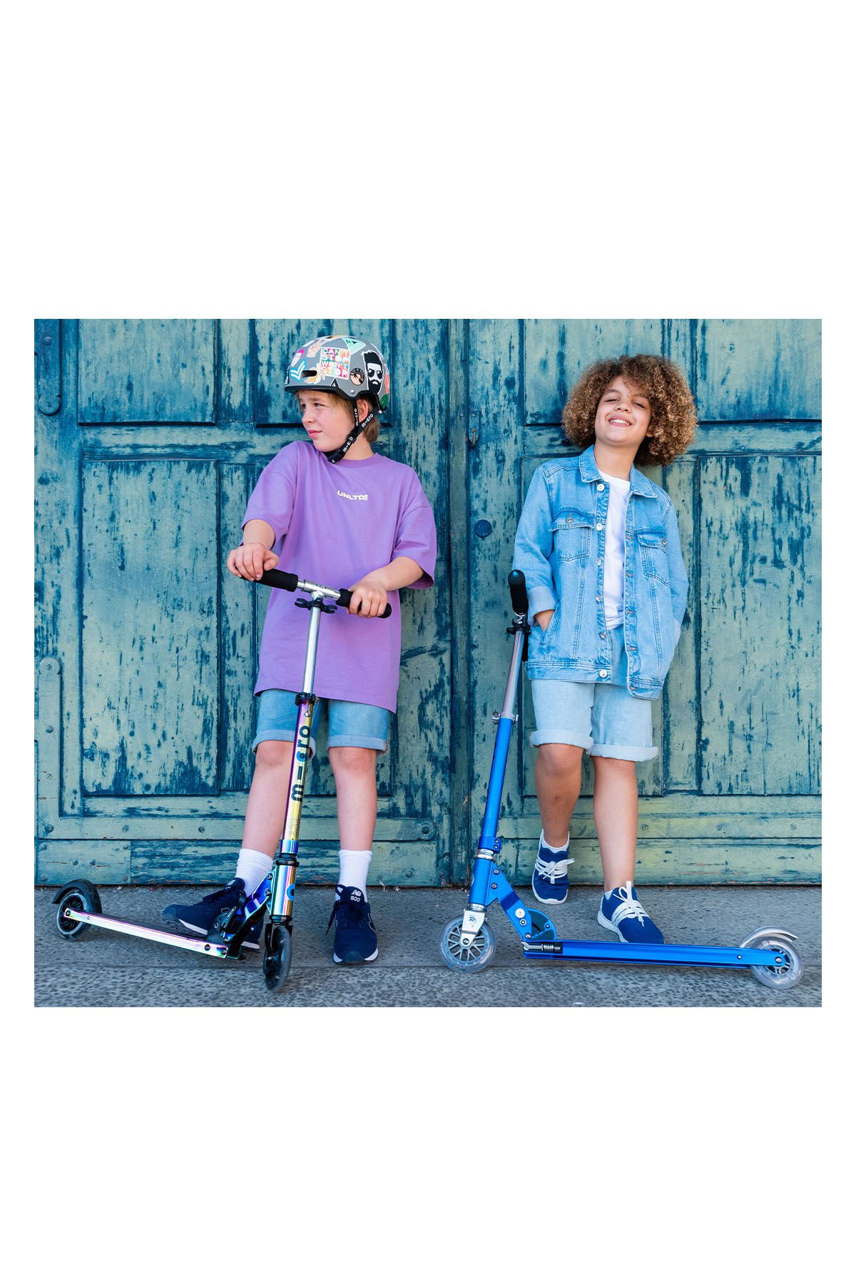 Micro Sprite LED 2 Tekerlekli Scooter Neochrome Çok Renkli - 6+ Yaş