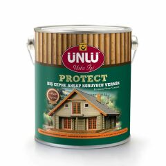 Ünlü Protect Dış Cephe Vernik 12 Litre