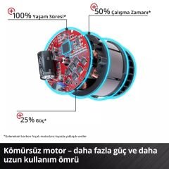 Einhell TE-CS 18/190 Li BL - Solo, Kömürsüz Akülü Daire Testere
