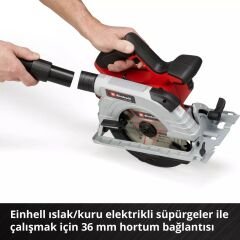 Einhell TE-CS 18/190 Li BL - Solo, Kömürsüz Akülü Daire Testere