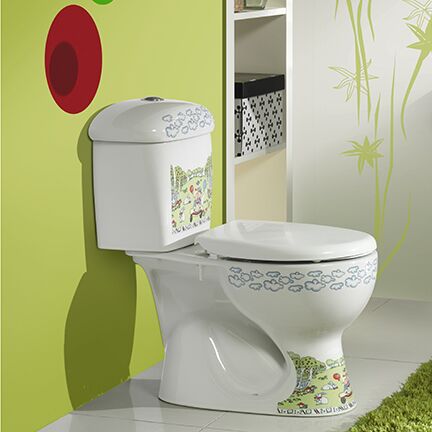 Kare Banyo Yumurcak Klozet Rezervuar