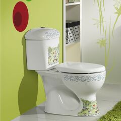 Kare Banyo Yumurcak Klozet Rezervuar