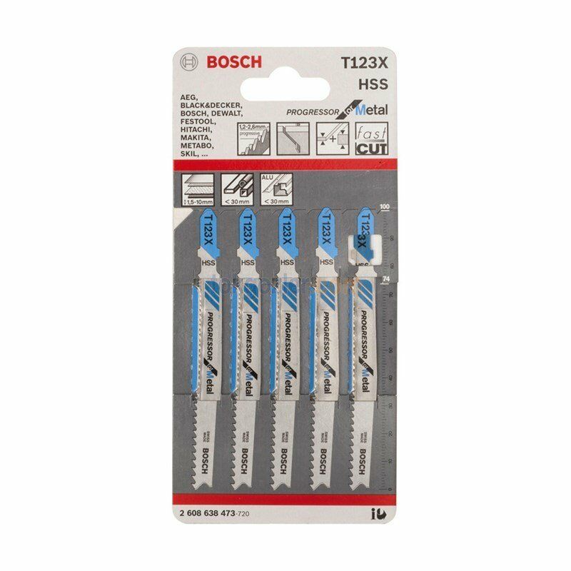 Bosch T123 Pragressor For Metal 5' li