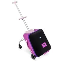 Micro Ride On Luggage Eazy Violet Scooter Bavul