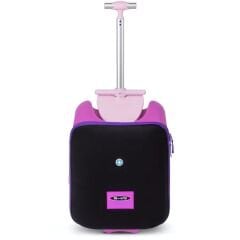Micro Ride On Luggage Eazy Violet Scooter Bavul