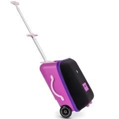 Micro Ride On Luggage Eazy Violet Scooter Bavul