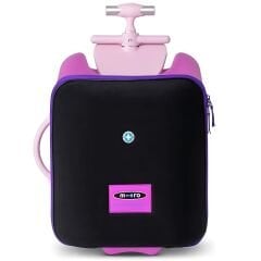 Micro Ride On Luggage Eazy Violet Scooter Bavul