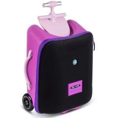 Micro Ride On Luggage Eazy Violet Scooter Bavul