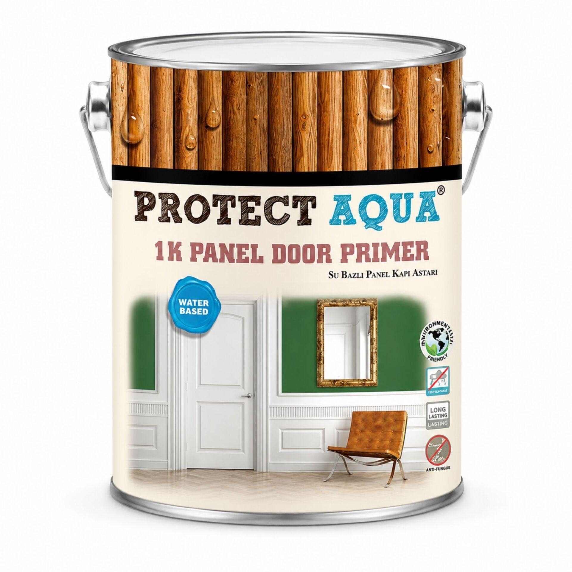Ünlü Protect  Aqua 1K Panel Kapı Astarı