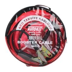Autokit Akü Takviye Kablosu Şeffaf Çanta 1000 Amp
