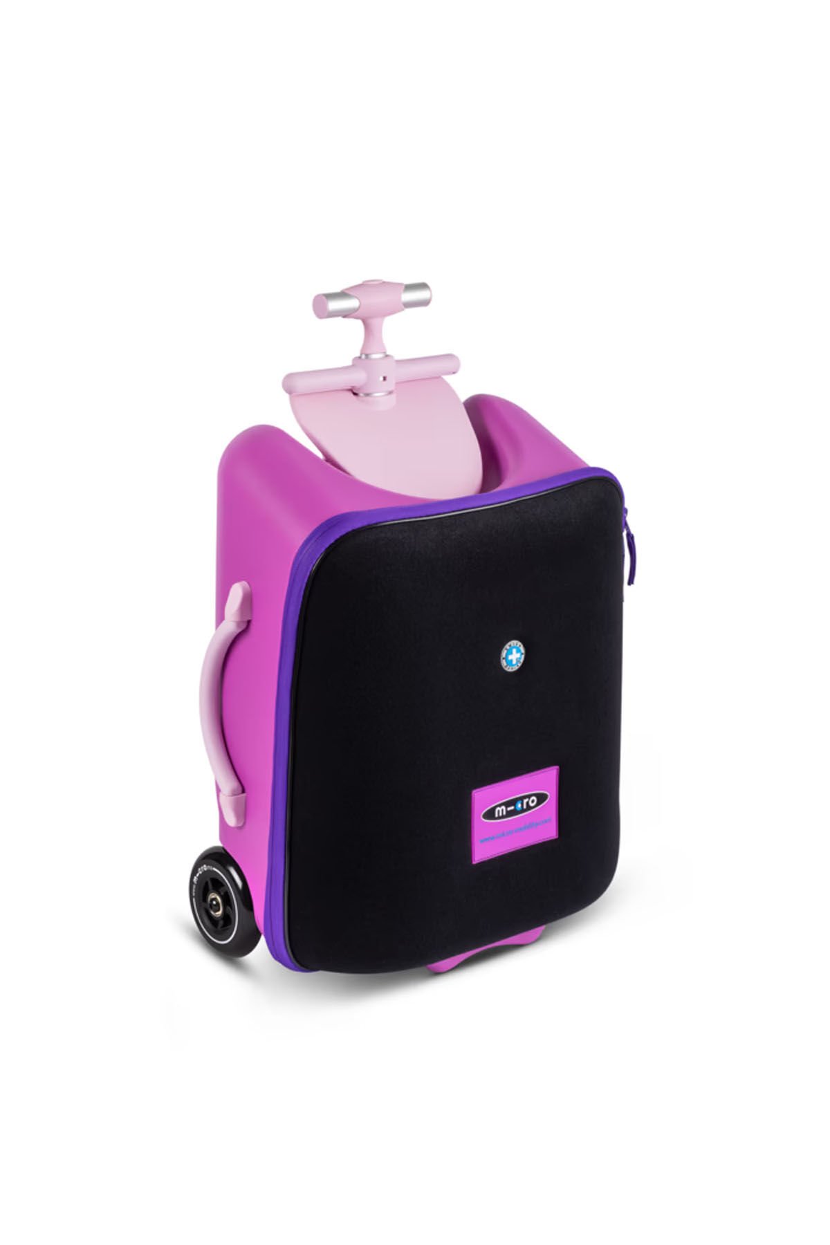 Micro Ride On Luggage Eazy Violet Scooter Bavul Mor - 1+ Yaş