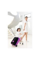 Micro Ride On Luggage Eazy Violet Scooter Bavul Mor - 1+ Yaş