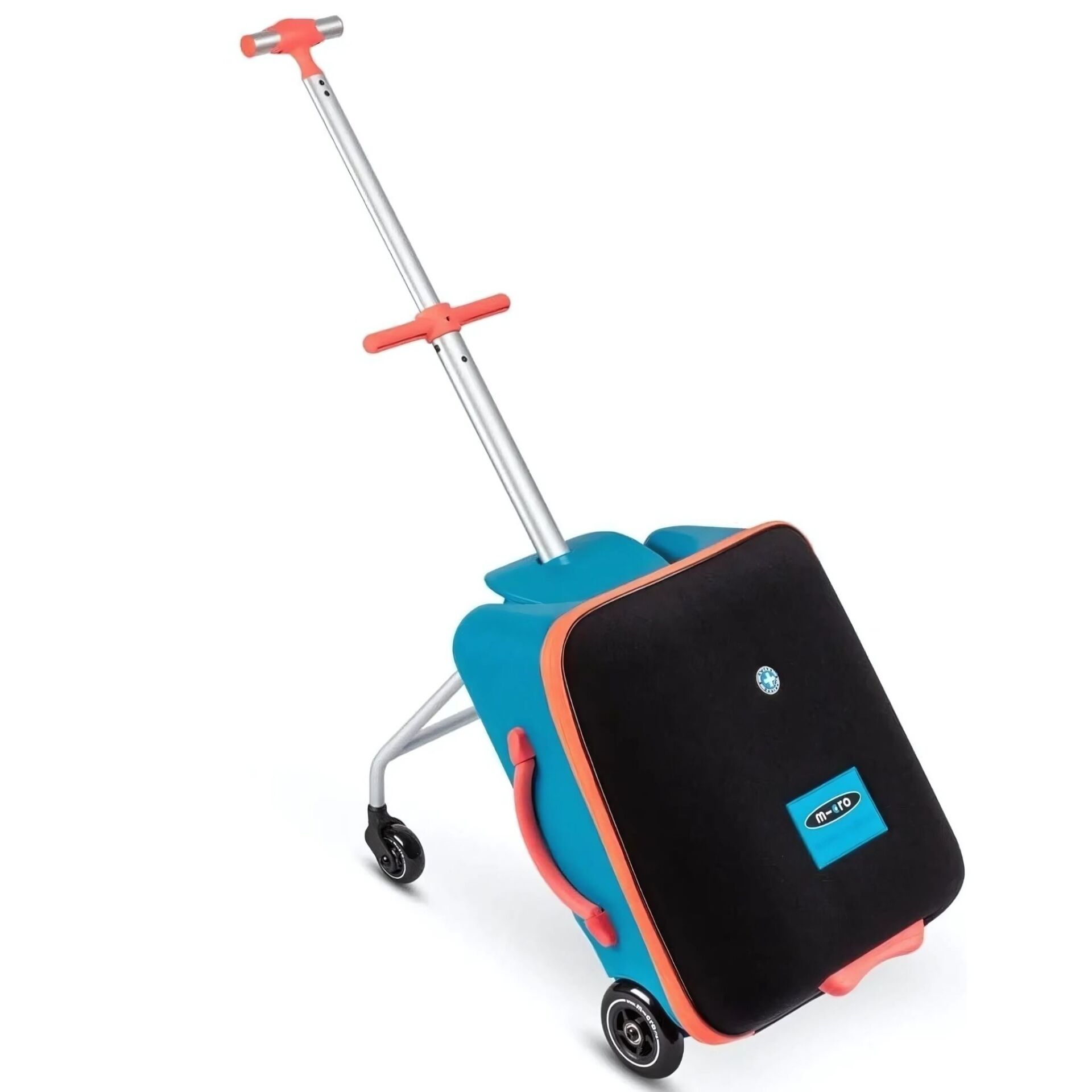 Micro Ride On Luggage Eazy Ocean Blue Çantalı Scooter