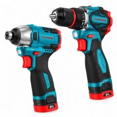 CAT5161  2'li Set Matkap ve Torklu Vidalama 16V 2.0AH