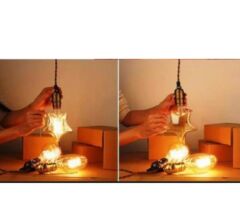 Osaka Yıldız Glop Flamanlı Rustik Led E27