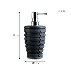 Primanova Palm Gri Sıvı Sabunluk 410 ml | Şık Sabunluk