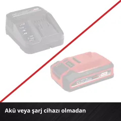 Einhell GE-HC 18 Li T - Solo, Akülü Yüksek Dal ve Çit Budama (Akü Hariç)