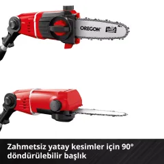 Einhell GE-HC 18 Li T - Solo, Akülü Yüksek Dal ve Çit Budama (Akü Hariç)