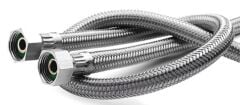 Diamond Flex Paslanmaz Çelik Tel örgü Hortum 3/8-3/8 80 cm