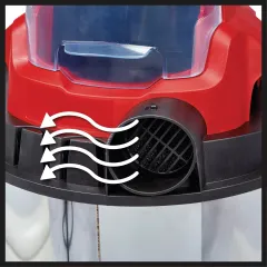 Einhell TC-VC 18/20 Li S - Solo, Akülü Islak/Kuru Süpürge (Akü Hariç)