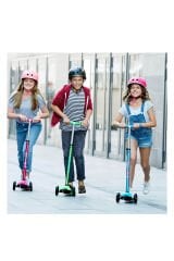 Micro Maxi Deluxe 3 Tekerlekli Scooter Blue Mavi - 5-12 Yaş