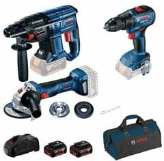 bosch gsr18v-50+gbh 180+gws 180 2 x gba 18v 5.0ah