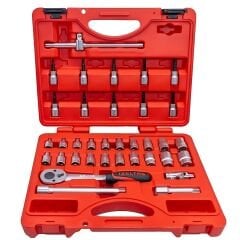 İzeltaş 3/8” Altı Köşe Lokma Anahtar Ve Lokmalı Allen Set 35 Parça - 14000005135