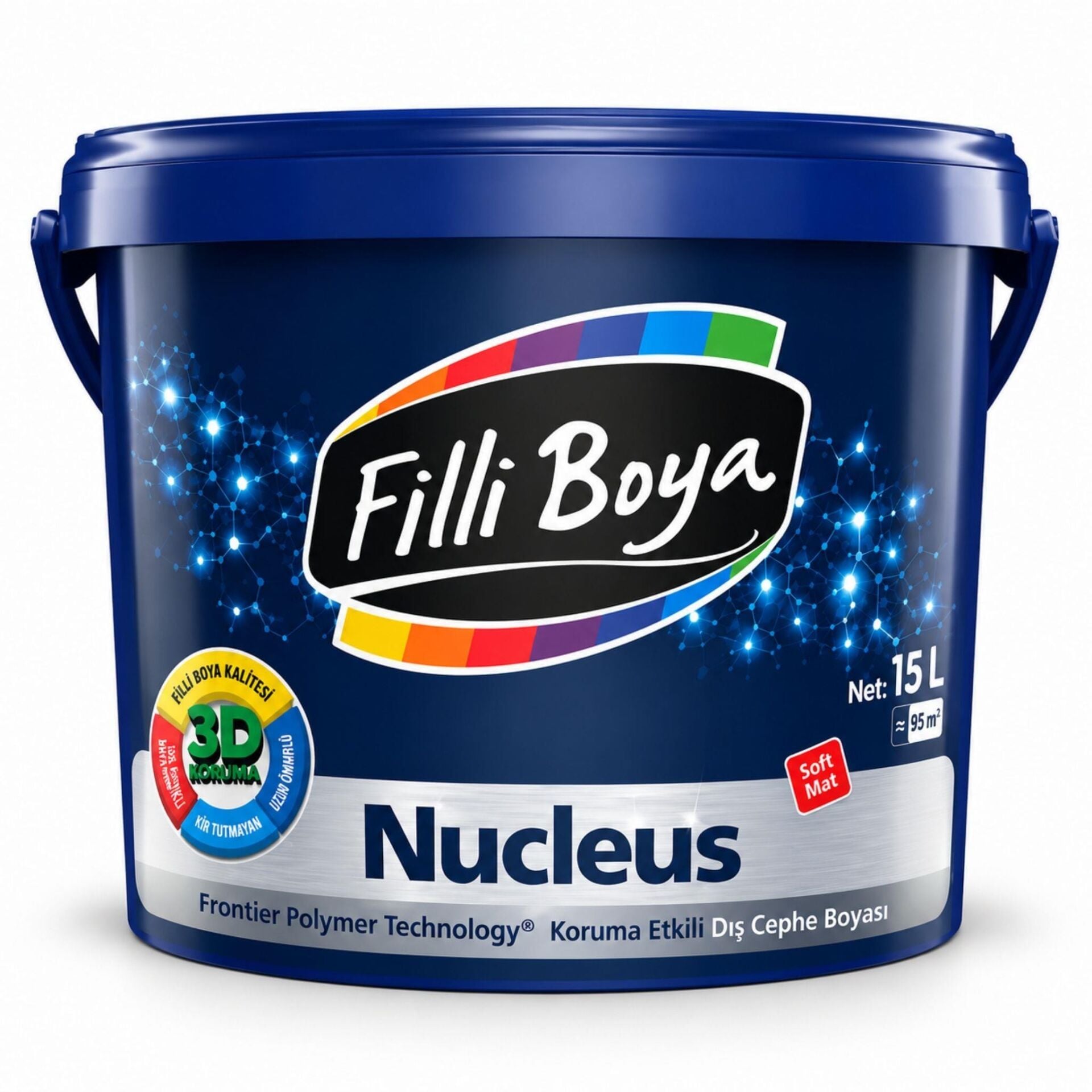 Filli Boya Nucleus Dış Cephe Boyası Beyaz 15 Litre
