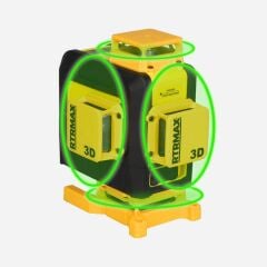 RTRMAX RTM059 Profesyonel 4x360° Yeşil Lazer Distomat