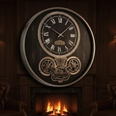 Panalı PNL-SA2064 Çarklı Duvar Saati 59 CM