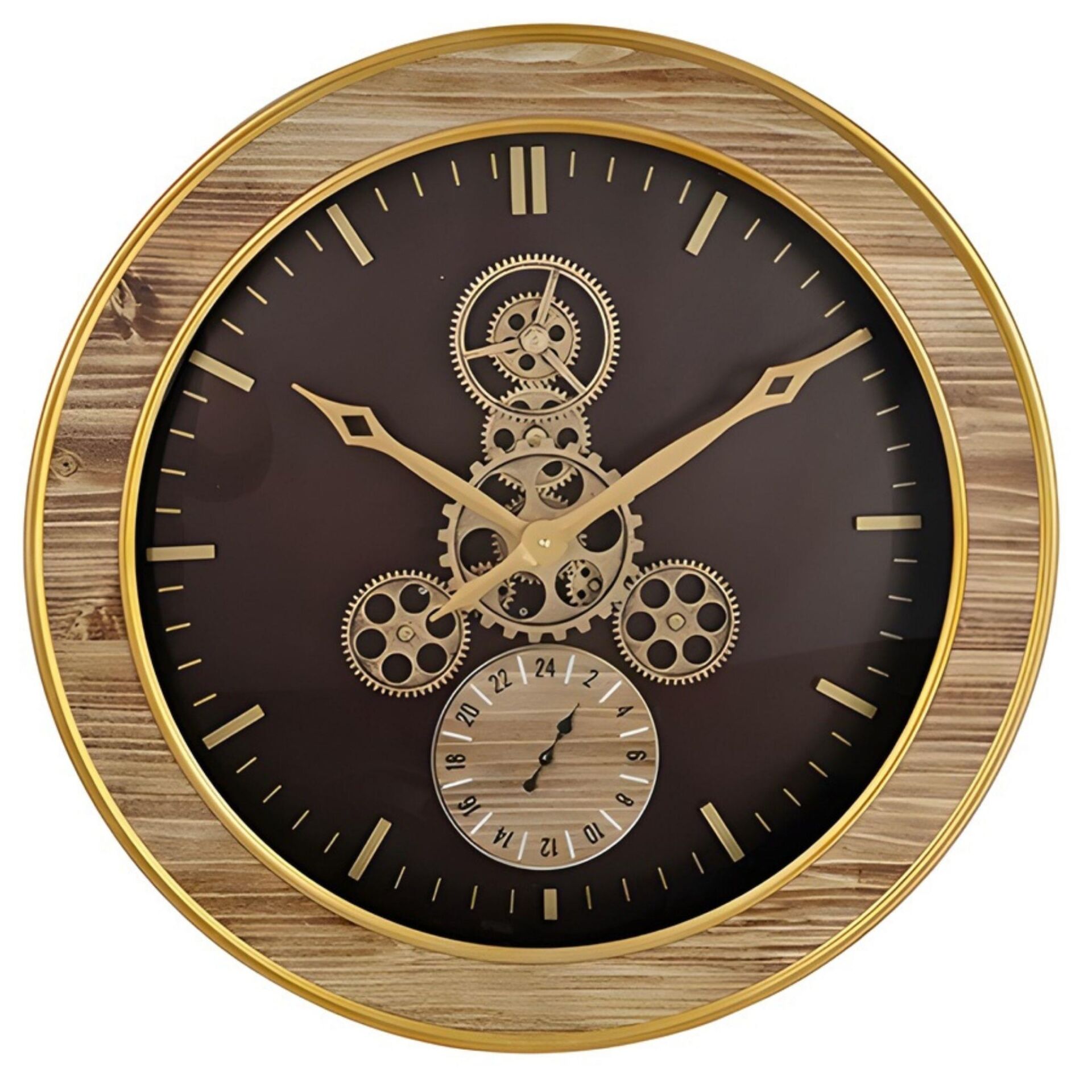 Panalı PNL-SA2053 Çarklı Duvar Saati 59 CM